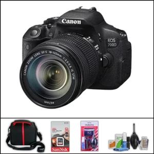 Eos 700 D + 18-135 mm Is Stm Lens Dslr Fotğraf Makinesi (Çanta + 32 GB Sd Kart + Temizlik Kiti Hediyeli)