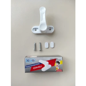 Pvc Pimapen Pencere Cam Balkon Kapısı Güvenli Emniyet Kilidi Çocuk Emniyet Mandalı 5 Adet (Plastik)