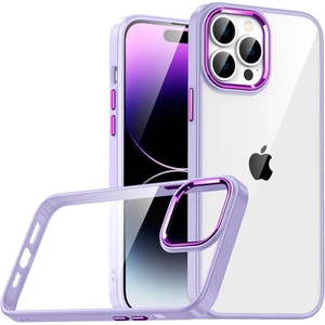 Apple iPhone 14 Pro Max Uyumlu Inci Kılıf Kenarı Silikon Arkası Sert P.c Zore Flora Kapak