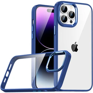 Apple iPhone 14 Pro Max Uyumlu Inci Kılıf Kenarı Silikon Arkası Sert P.c Zore Flora Kapak