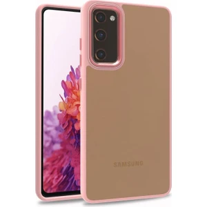 Galaxy S20 Fe Uyumlu Inci Kılıf Kenarı Silikon Arkası Sert P.c Zore Flora Kapak