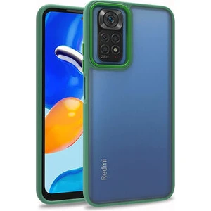 Xiaomi Redmi Note 11S Global Uyumlu Inci Kılıf Kenarı Silikon Arkası Sert P.c Zore Flora Kapak