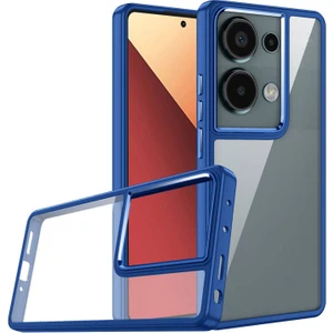 Xiaomi Redmi Note 13 Pro 4g Uyumlu Inci Kılıf Kenarı Silikon Arkası Sert P.c Zore Flora Kapak