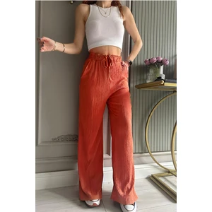 Kadın Esnek Rahat Kesim Kalitetli Palazzo Pantolon