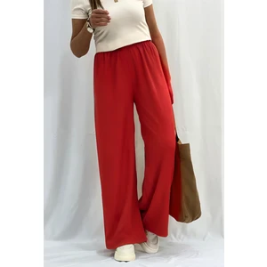 Kadın Günlük Rahat Bol Kesim Kalitetli Palazzo  Pantolon