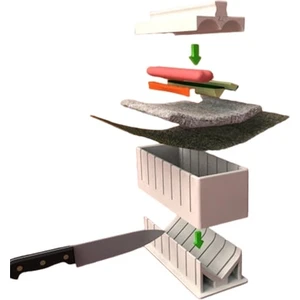 Shaco Design Sushi Yapma Kalıbı