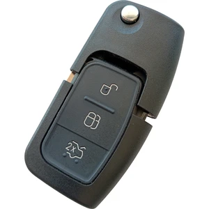 Ford Focus 2 Fiesta Fusion Uyumlu Anahtar Kumanda Kabı HU101 Uç Logolu
