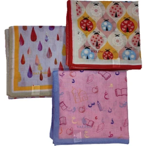 Soft Pamuk Çocuk Eşarp 3 Adet