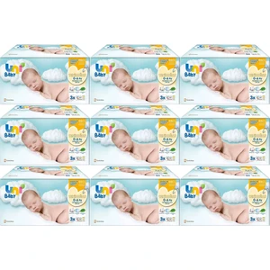 Uni Baby Islak Havlu Hassas Yeni Doğan 40 Yaprak (27 Li Set) 1080 Yaprak (Narin Ciltler Için) (9pk*3)