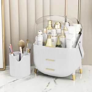 Çekmeceli Makyaj Kutusu ve Düzenleyici Kozmetik Eşya Masa Üstü Organizer