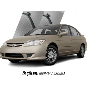 Honda Civic V-Tec2 Silecek Takımı 2001-2006 (Camsabunu Hediyeli)
