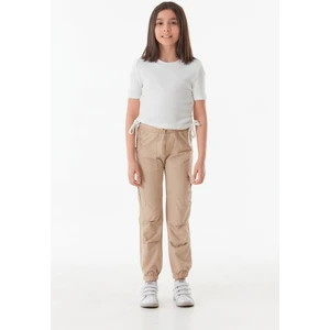 Beli Lastikli Kargo Cepli Unisex Pantolon