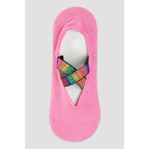 Kız Çocuk Rainbow Cloud Pembe Suba Çorap
