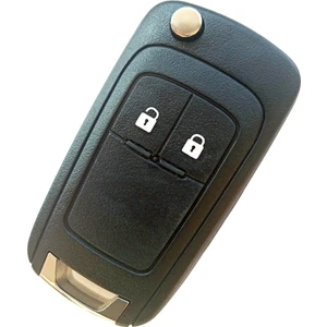 Opel Astra J Insignia Uyumlu Anahtar Kumanda Kabı Oto Anahtarlık Vidalı Damla Logolu 2 Tuş Witte