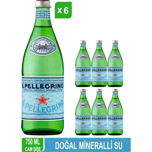 San Pellegrino Doğal Zengin Mineralli Su 6x750 ml