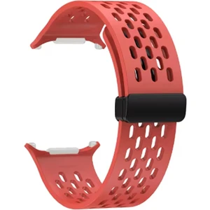 Coverzone Samsung Galaxy Watch Ultra ile Uyumlu Kordon Ayarlanabilir, Şık Tasarım Farklı Renk Desen ile Kordon Katlanabilir Toka Single Line Galaxy Watch Ultra Kayış