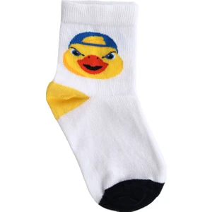 Çocuk Yellow Maskot Çorap
