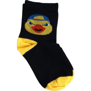 Çocuk Yellow Maskot Çorap
