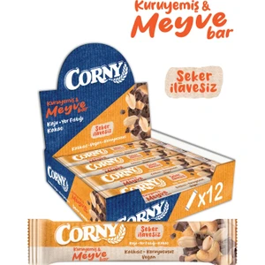 Kaju Kakao Yer Fıstığı Meyve Bar - 12 Adet
