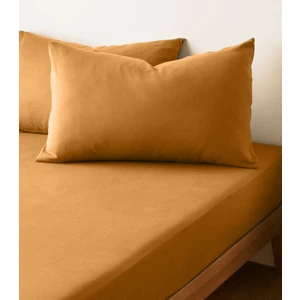 %100 Pamuk 62 Tel (155 TC) 140x200cm +37cm Yükseklik Çift Kişilik Lastikli Çarşaf Seti