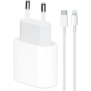 iPhone 35W USB-C  X/11/12/13/14/Pro/Max Type-C To Lightning GaN Tech Güç Adaptörü ve Kablo Set
