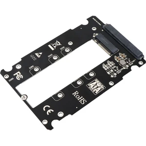 S118S M.2 SATA B-Key/B+M-Key – 2.5” SATA Dönüştürücü Adaptör Kartı