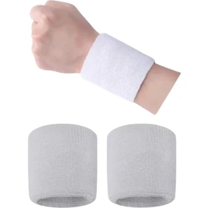 Havlu Bileklik El Bilekliği Futbol Basketbol Tenis Ter Için Bileklik Çiftli Sporcu Bilekliği 2 Adet