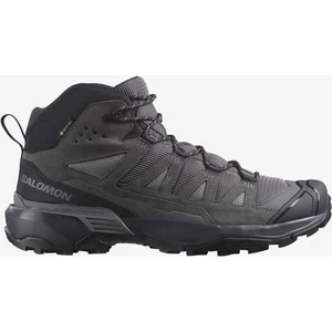 x Ultra 360 Leather Mid Gore-Tex Erkek Outdoor Botu - Gri