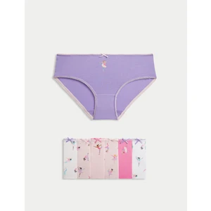 Marks & Spencer 7'li Balerin Desenli Külot