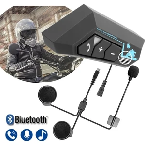 Kask Intercom Bluetooth Kulaklık Su Geçirmez Bluetooth Motosiklet Kulaklık 5.0 Motosiklet Kulaklık