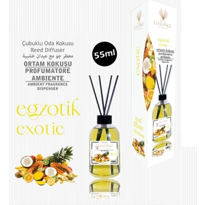 Elegance Vip Perfume Exotic Reed Diffuser Bambu Çubuklu Oda Kokusu 55 ml
