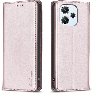 YH Mall Xiaomi Redmi Için Flip Case 12 4g Manyetik Cüzdan Pu Deri Çok Renkli (Yurt Dışından)