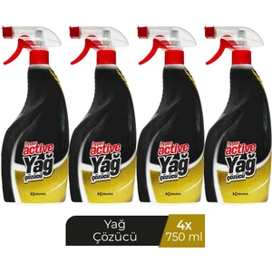 Hyper Actıve Yağ Çözücü Sprey 750 ml x 4 Adet