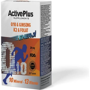 Active Plus Q10 & Gınseng K2 & Folate