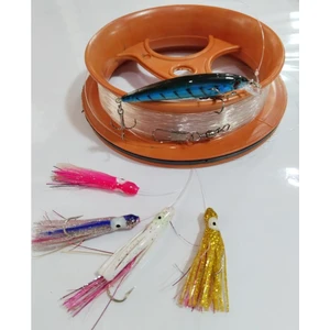 Sırtı Takımı Tekne Avcılığı - Silikon Ahtapotlu ( Palamut - Akya - Kofana - Barracuda - Lambuka )