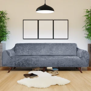 Bibaha Home Kadife Lastikli 3 Kişilik Koltuk Örtüsü | Kanepe Kılıfı| Çekyat Örtüsü Kılıfı