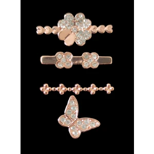 Charm 20 mm / 22 mm Silikon ve Apple Watch Silikon Kordonlar Için Uyumlu Kordon Süsü Şanslı Yonca