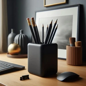 Msd Design Kalemlik Sade ve Şık Tasarım Ev Ofis Siyah