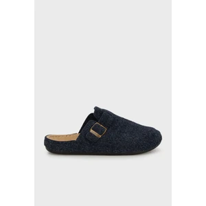 Kemerli Keçe Kışlık Ev Terlik Erkek Terlik 6711003