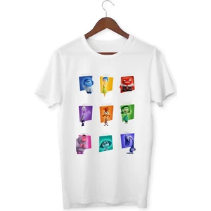 Ters Yüz Tişört Ters Yüz Karakterler T-Shirt