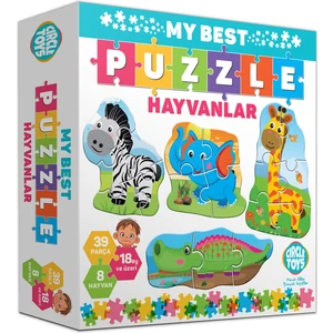 Circle Toys My Best Puzzle Hayvanlar