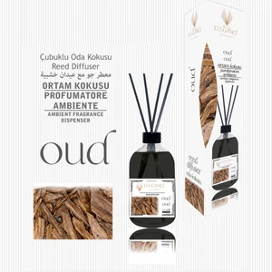 Elegance Vip Perfume Oud Reed Diffuser Bambu Çubuklu Oda Kokusu 110 ml