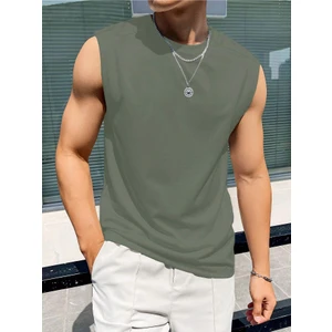 Erkek Bisiklet Yaka Etek Ve Kol Bitimi Dökümlü Süprem T-Shirt