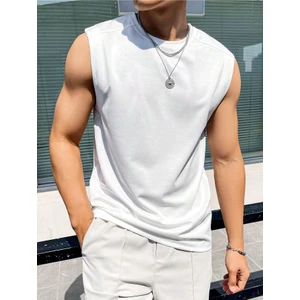 Erkek Bisiklet Yaka Etek Ve Kol Bitimi Dökümlü Süprem T-Shirt