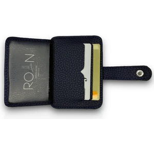 Markalı Yerli Malzeme ve Vegan Deriden Erkek Kartlık ve Cüzdan - 6 Kart Cebi, Şeffaf Kimlik Bölümü ve Kâğıt Para Cebi Ile!