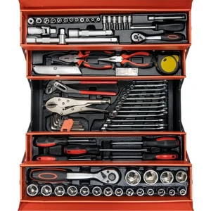 Katlanır 5 Gözlü Metal Takım Çantası 81 Parça
