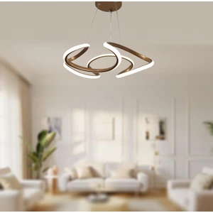 TT Aydınlatma TT307-35-ESK Tt Aydınlatma Helezon Modeli Eskitme Boyalı LED Avize