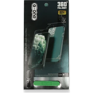 Apple iPhone 13 Pro Max Takma Aparatlı 360 Full Body Mat Şeffaf Arka Koruyucu