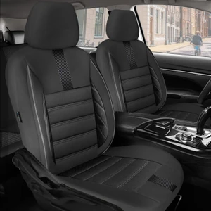 Ford Focus Uyumlu Lüks Oto,araba Tay Tüyü Koltuk Kılıfı Siyah