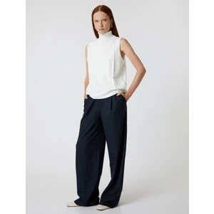 Kolsuz Triko Kazak Balıkçı Yaka Basic Slim Fit